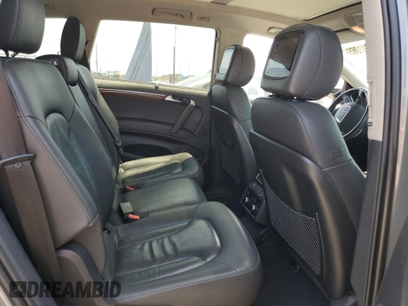 2015 Audi Q7 Premium Plus with VIN WA1LGAFE5FD012965, listed as a Copart auction lot 63712265 with 64,851 mi miles and Salvage title. Bid and sale history available at DreamBid. Image 11.