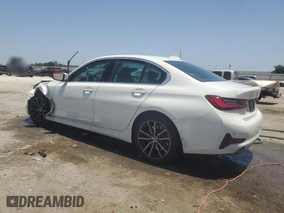 2022 BMW 3 Series 330i with VIN 3MW5R1J06N8C53916, listed as a Copart auction lot 57076285 with 64,150 mi miles and Non repairable. Bid and sale history available at DreamBid. Image 2.