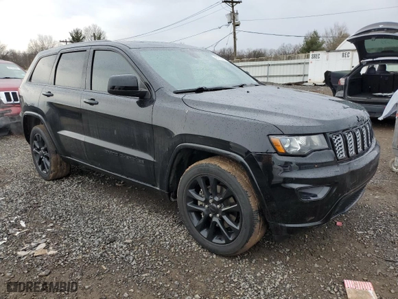 2021 Jeep Grand Cherokee Laredo X with VIN 1C4RJEAG7MC680495, listed as a Copart auction lot 46915665 with 54,000 mi miles and Salvage Title. Bid and sale history available at carsss.com. Image 4.