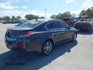 2010 Acura TL Tech with VIN 19UUA8F54AA025786, listed as a IAAI auction lot 40764105 with 154,130 mi miles. Bid and sale history available at carsss.com. Image 4.