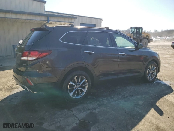 2017 Hyundai Santa Fe SE with VIN KM8SMDHF5HU225155, listed as a Copart auction lot 48468515 with 174,769 mi miles and Salvage Title. Bid and sale history available at carsss.com. Image 3.