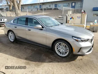 2024 BMW 5 Series 530i with VIN WBA43FJ09RCS71870, listed as a Copart auction lot 86405664 with 4,407 mi miles and Clean Title. Bid and sale history available at carsss.com. Image 4.