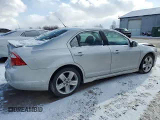 2010 Ford Fusion SPORT with VIN 3FAHP0DC6AR169353, listed as a Copart auction lot 89013355 with 117,063 mi miles and Non Repairable. Bid and sale history available at carsss.com. Image 3.