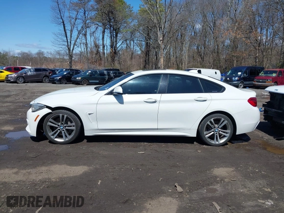2019 BMW 4 Series 430i xDrive with VIN WBA4J3C51KBL09939, listed as a IAAI auction lot 41954336 with 86,592 mi miles and . Bid and sale history available at DreamBid. Image 14.