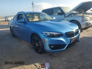 2020 BMW 2 Series 230i with VIN WBA2J1C0XL7D77583, listed as a Copart auction lot 74302244 with 0 mi miles and Non Repairable. Bid and sale history available at carsss.com. Image 4.