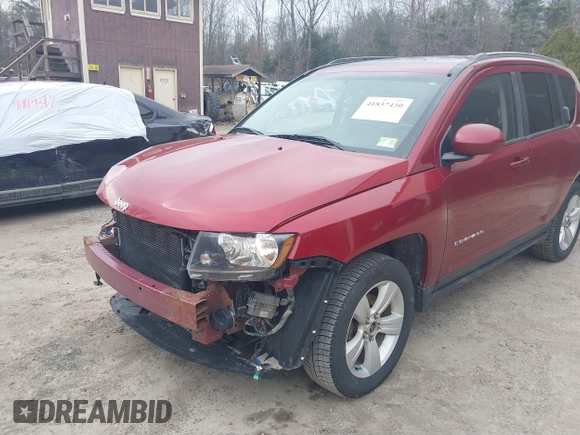 2015 Jeep Compass High Altitude Edition with VIN 1C4NJCEA8FD126274, listed as a IAAI auction lot 41837430 with 119,444 mi miles. Bid and sale history available at carsss.com. Image 6.