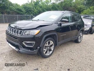 2020 Jeep Compass Limited with VIN 3C4NJDCB1LT233447, listed as a IAAI auction lot 42379745 with 48,314 mi miles and . Bid and sale history available at DreamBid. Image 2.