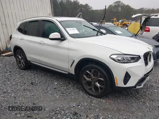 2024 BMW X3 sDrive30i with VIN WBX47DP07RN278665, listed as a IAAI auction lot 41054856 with Not Provided miles and . Bid and sale history available at DreamBid. Image 1.