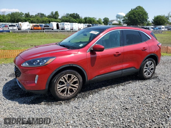 2021 Ford Escape SEL с VIN 1FMCU9H67MUA14292, выставлен на аукционе Copart как лот 61472095 с пробегом 33 270 миль миль и Списание • Salvage title. История ставок и продаж доступна на DreamBid. Изображение 1.