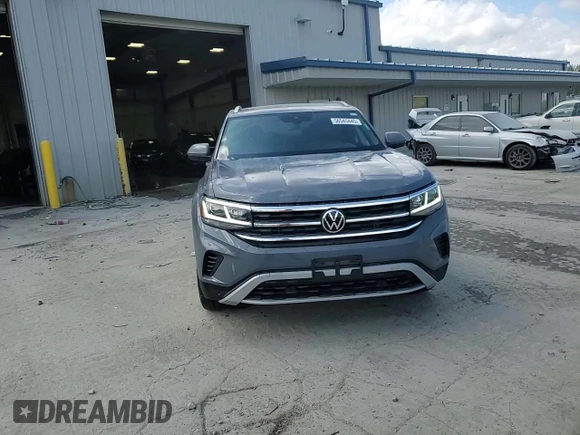 2022 Volkswagen Atlas SEL with VIN 1V2BE2CA5NC207126, listed as a Copart auction lot 56545445 with 49,296 mi miles and Salvage title. Bid and sale history available at DreamBid. Image 14.