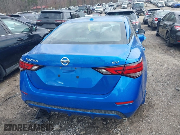 2020 Nissan Sentra SV with VIN 3N1AB8CVXLY295948, listed as a IAAI auction lot 41662642 with 77,629 mi miles. Bid and sale history available at carsss.com. Image 16.