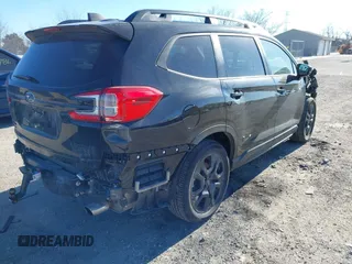 2024 Subaru Ascent Onyx with VIN 4S4WMAHDXR3447065, listed as a IAAI auction lot 41337362 with 7,148 mi miles and . Bid and sale history available at DreamBid. Image 4.