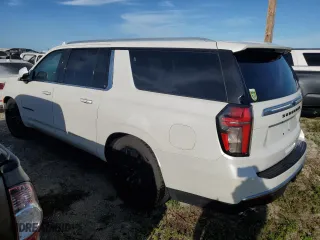 2021 Chevrolet Suburban High Country with VIN 1GNSKGKL8MR318850, listed as a Copart auction lot 75041854 with 0 mi miles and Non Repairable. Bid and sale history available at carsss.com. Image 2.