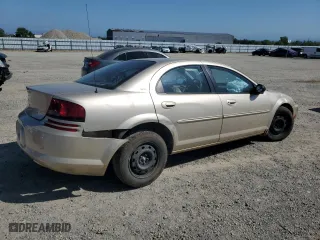 2001 Dodge Stratus with VIN 1B3EJ46X61N538108, listed as a Copart auction lot 53499645 with 68,220 mi miles and Salvage Title. Bid and sale history available at carsss.com. Image 3.