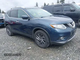 2016 Nissan Rogue SV with VIN 5N1AT2MV7GC802546, listed as a IAAI auction lot 41935776 with 97,056 mi miles. Bid and sale history available at carsss.com. Image 1.