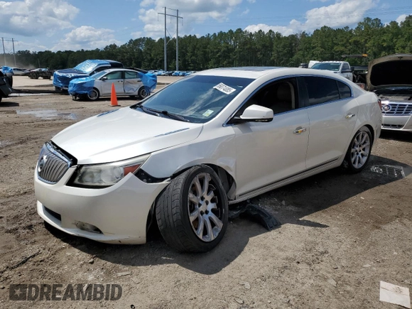 2010 Buick LaCrosse CXS with VIN 1G4GE5GV3AF144313, listed as a Copart auction lot 56074085 with 203,698 mi miles and Salvage title. Bid and sale history available at DreamBid. Image 1.