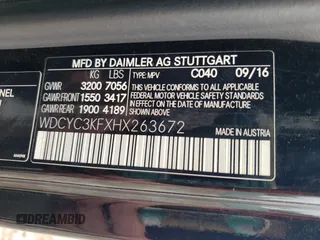 2017 Mercedes-Benz G-Class G 550 with VIN WDCYC3KFXHX263672, listed as a Copart auction lot 53828544 with 85,909 mi miles and Salvage Title. Bid and sale history available at carsss.com. Image 13.