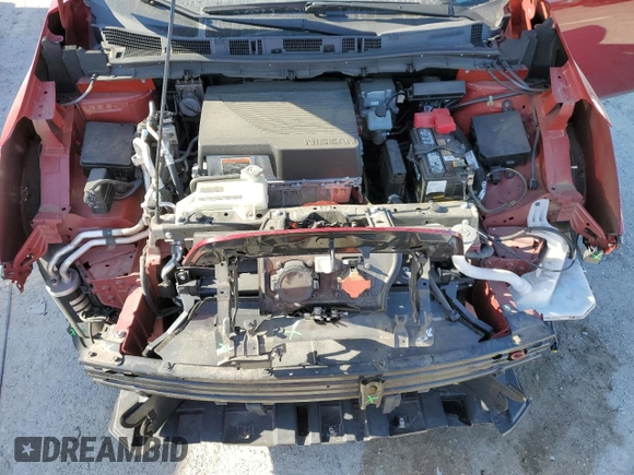 2020 Nissan LEAF SV with VIN 1N4AZ1CP3LC310791, listed as a Copart auction lot 52303575 with 32,819 mi miles and Non repairable. Bid and sale history available at DreamBid. Image 11.