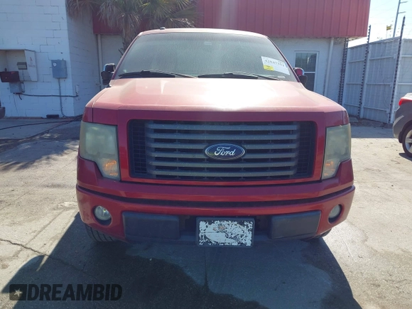 2010 Ford F-150 XL with VIN 1FTEX1C89AKE42323, listed as a IAAI auction lot 42047351 with 154,084 mi miles. Bid and sale history available at carsss.com. Image 6.