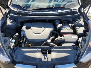 2017 Hyundai Veloster Value Edition with VIN KMHTC6AD6HU318164, listed as a Copart auction lot 48585725 with 112,578 mi miles and Salvage Title. Bid and sale history available at carsss.com. Image 11.