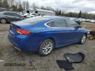 2015 Chrysler 200 C with VIN 1C3CCCCG3FN520434, listed as a Copart auction lot 50117965 with 160,705 mi miles and Clean Title. Bid and sale history available at DreamBid. Image 3.
