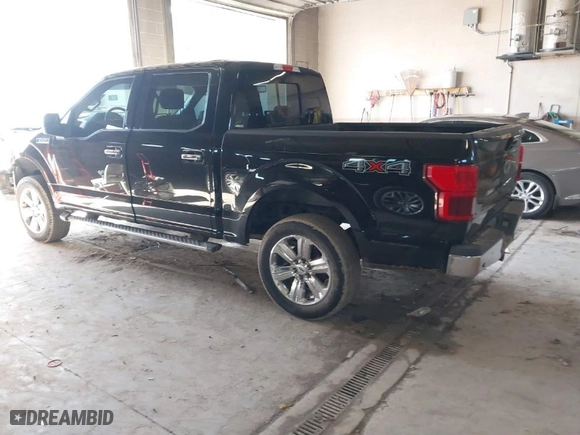 2018 Ford F-150 XL with VIN 1FTEW1EG5JFA04916, listed as a IAAI auction lot 41885145 with 147,654 mi miles. Bid and sale history available at carsss.com. Image 3.