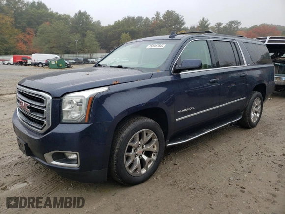 2017 GMC Yukon XL SLT with VIN 1GKS2GKC5HR333101, listed as a Copart auction lot 75831284 with 200,791 mi miles and Clean Title. Bid and sale history available at carsss.com. Image 1.