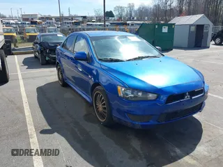 2012 Mitsubishi Lancer ES with VIN JA32U2FU6CU025645, listed as a IAAI auction lot 41809265 with 267,357 mi miles. Bid and sale history available at carsss.com. Image 1.