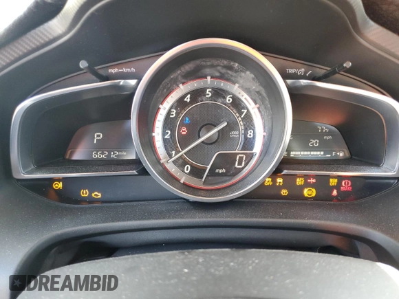 2014 Mazda 3 S Grand Touring with VIN JM1BM1W3XE1111113, listed as a Copart auction lot 50323645 with 66,212 mi miles and Salvage Title. Bid and sale history available at DreamBid. Image 9.
