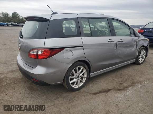 2013 Mazda 5 Touring with VIN JM1CW2CL0D0161435, listed as a Copart auction lot 51712825 with 104,090 mi miles and Salvage Title. Bid and sale history available at carsss.com. Image 3.