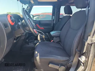 2013 Jeep Wrangler Sport with VIN 1C4AJWAG8DL693145, listed as a Copart auction lot 65591835 with 93,313 mi miles and Salvage title. Bid and sale history available at DreamBid. Image 7.
