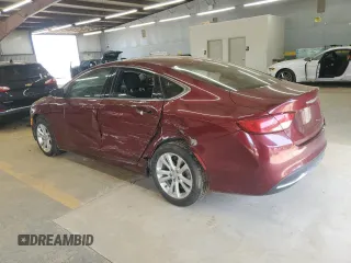 2015 Chrysler 200 Limited with VIN 1C3CCCAB6FN598374, listed as a Copart auction lot 62074205 with 194,611 mi miles and Salvage title. Bid and sale history available at DreamBid. Image 2.