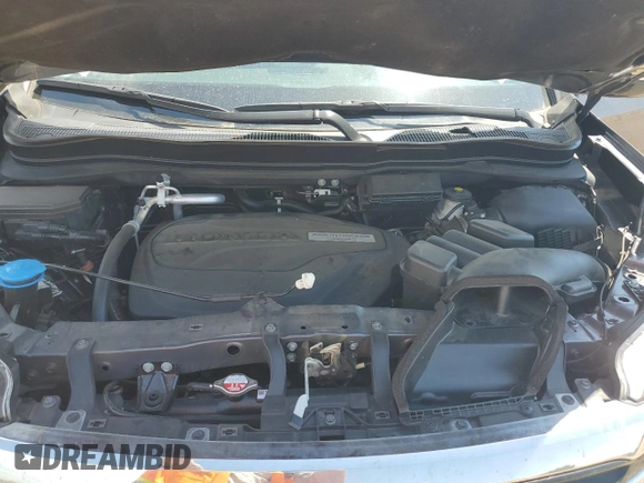 2018 Honda Pilot Elite with VIN 5FNYF6H06JB055564, listed as a Copart auction lot 57170465 with Not provided miles and Salvage title. Bid and sale history available at DreamBid. Image 12.