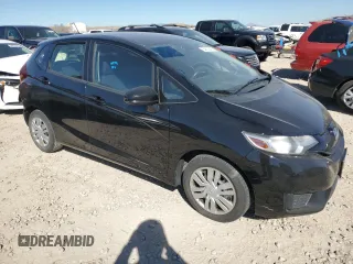 2016 Honda Fit LX with VIN JHMGK5H52GX020708, listed as a Copart auction lot 50613075 with Not Provided miles and Salvage Title. Bid and sale history available at carsss.com. Image 4.