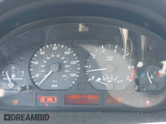 2003 BMW 3 Series 325Ci with VIN WBABS33423PG89117, listed as a IAAI auction lot 42318414 with 143,960 mi miles and . Bid and sale history available at DreamBid. Image 7.