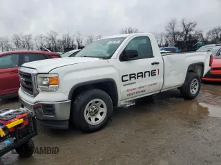 2014 GMC Sierra 1500 z VIN 1GTN1TEC1EZ350618, wystawiony jako Copart lot #42997385 z przebiegiem 143 600 mil mil oraz Szkody całkowita. Historia ofert i sprzedaży dostępna na DreamBid. Obrazek 1.