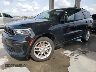 2023 Dodge Durango GT Plus with VIN 1C4RDJDG1PC597144, listed as a Copart auction lot 50342415 with 44,703 mi miles and Clean Title. Bid and sale history available at carsss.com. Image 1.