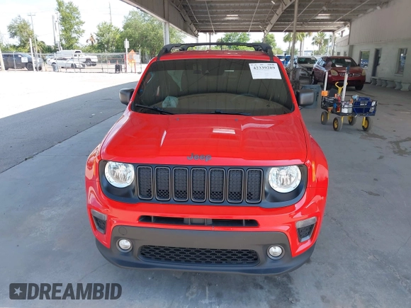 2021 Jeep Renegade Latitude with VIN ZACNJCBBXMPM51713, listed as a IAAI auction lot 42339289 with 44,763 mi miles and . Bid and sale history available at DreamBid. Image 13.
