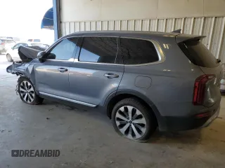 2022 Kia Telluride S with VIN 5XYP64HC4NG265525, listed as a Copart auction lot 48192545 with 77,096 mi miles and Salvage title. Bid and sale history available at DreamBid. Image 2.