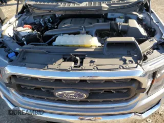 2023 Ford F-150 XL with VIN 1FTFW1E81PKG15779, listed as a Copart auction lot 46870415 with 15,691 mi miles and Salvage Title. Bid and sale history available at carsss.com. Image 11.