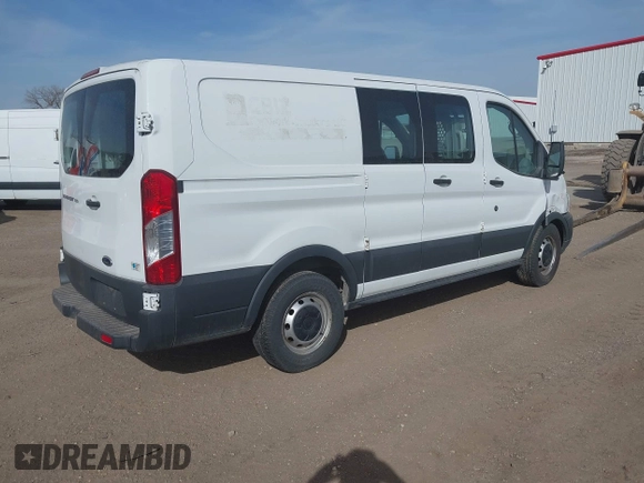 2015 Ford Transit Cargo with VIN 1FTNE1ZM7FKB29711, listed as a IAAI auction lot 41701438 with 169,200 mi miles. Bid and sale history available at carsss.com. Image 4.