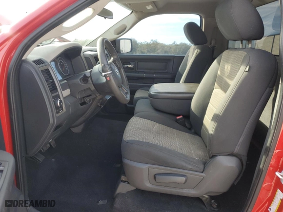 2012 Ram 1500 Express with VIN 3C6JD7AT3CG237549, listed as a Copart auction lot 42876845 with 121,131 mi miles and Salvage Title. Bid and sale history available at carsss.com. Image 7.