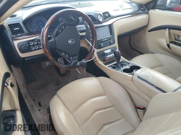 2013 Maserati GranTurismo Sport with VIN ZAM45VLA3D0069724, listed as a Copart auction lot 47804575 with 84,089 mi miles and Salvage title. Bid and sale history available at DreamBid. Image 8.