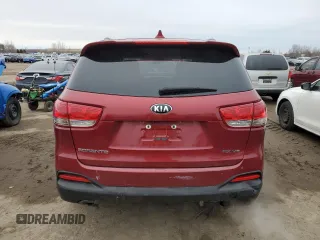 2017 Kia Sorento EX with VIN 5XYPHDA52HG222652, listed as a Copart auction lot 50910155 with 188,703 mi miles and Clean Title. Bid and sale history available at DreamBid. Image 6.