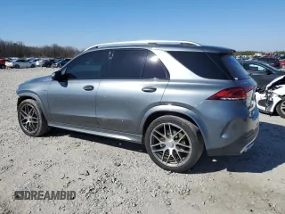2022 Mercedes-Benz GLE 53 AMG with VIN 4JGFB6BB5NA588237, listed as a Copart auction lot 43532104 with 25,890 mi miles and . Bid and sale history available at DreamBid. Image 2.