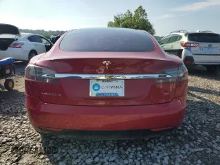 2016 Tesla Model S 70 with VIN 5YJSA1E1XGF153509, listed as a Copart auction lot 65047634 with 51,235 mi miles and Salvage Title. Bid and sale history available at carsss.com. Image 6.
