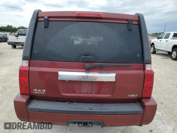 2008 Jeep Commander Limited with VIN 1J8HG58218C100659, listed as a Copart auction lot 72692154 with 171,549 mi miles and Salvage Title. Bid and sale history available at carsss.com. Image 6.