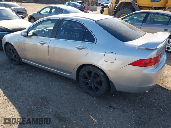 2004 Acura TSX w/Navigation with VIN JH4CL96954C035277, listed as a IAAI auction lot 41766775 with 999,999 mi miles. Bid and sale history available at carsss.com. Image 3.