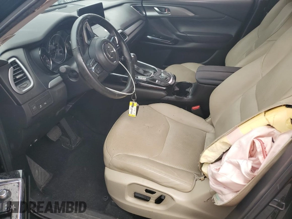 2022 Mazda CX-9 Touring with VIN JM3TCBCY3N0613584, listed as a Copart auction lot 62630605 with 39,950 mi miles and Non repairable. Bid and sale history available at DreamBid. Image 7.