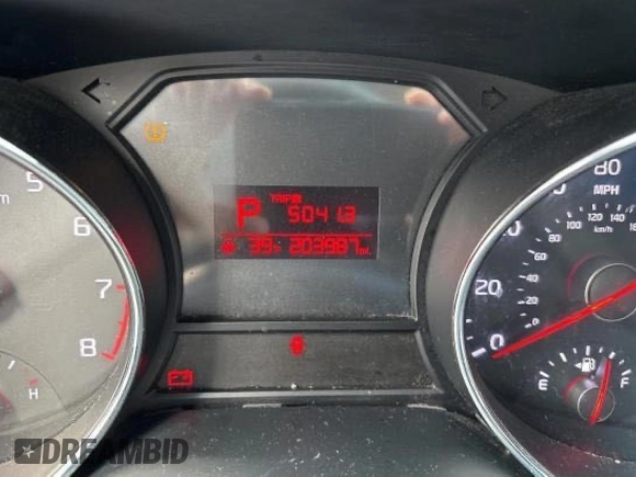 2016 Kia Sedona L with VIN KNDMA5C13G6173955, listed as a Copart auction lot 49946345 with 203,987 mi miles and Clean Title. Bid and sale history available at carsss.com. Image 8.